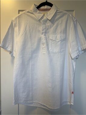 The Normal Brand Linen Blend Popover Shirt